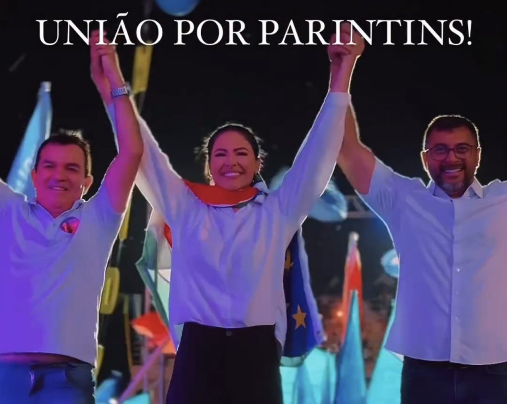 Brena Dianná oficializa candidatura a Prefeitura de Parintins e anuncia Massilon Cursino como vice
