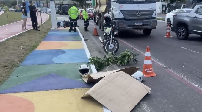 Grave acidente deixa vítima fatal no bairro Ponta Negra em Manaus; veja
