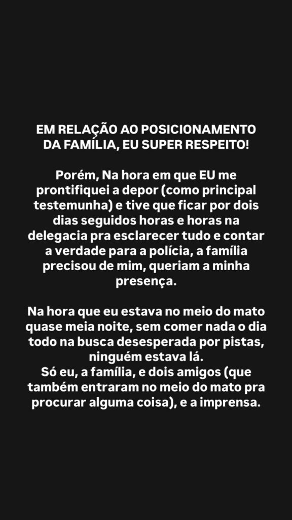 A polícia vai te buscar no inferno’, diz influenciadora sobre suspeito de assassinar biomédico em Manaus; veja