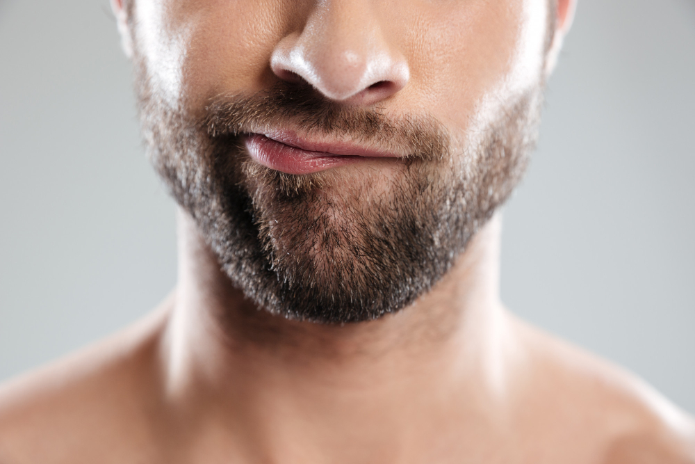 Micróbios na barba