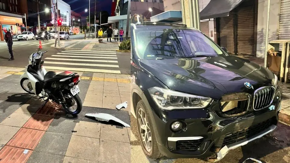 Motociclista morre ao ser atingida por BMW de sobrinho do ex-ministro Henrique Mandetta