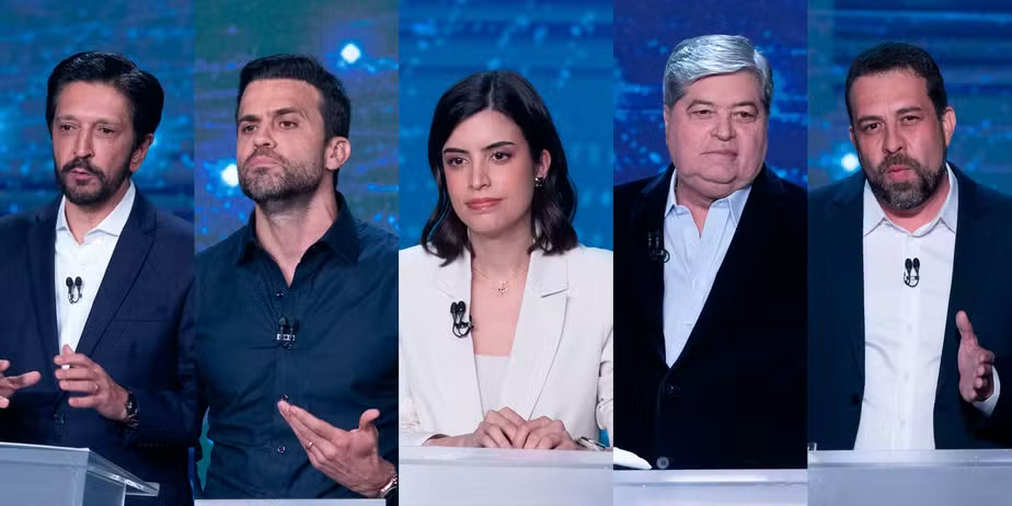 Horário eleitoral em SP começa com ataque de Boulos a Pablo Marçal, ignorado pelos demais