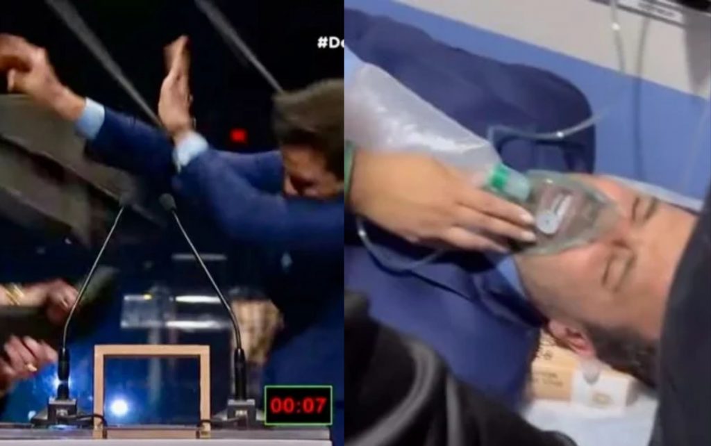 Pablo Marçal fraturou costela após agressão de Datena durante debate, diz assessoria