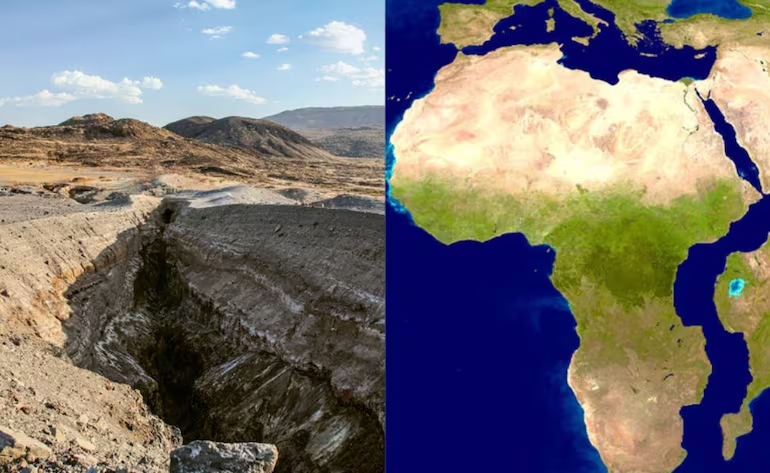 Descoberta científica revela possível formação de um novo oceano na África