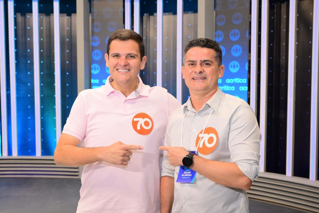 David Almeida vence debate na TV A Crítica e sai aclamado por apoiadores