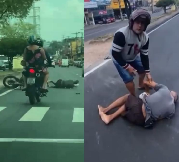 Idoso atropelado por motocicleta ao atravessar avenida morre em hospital de Manaus