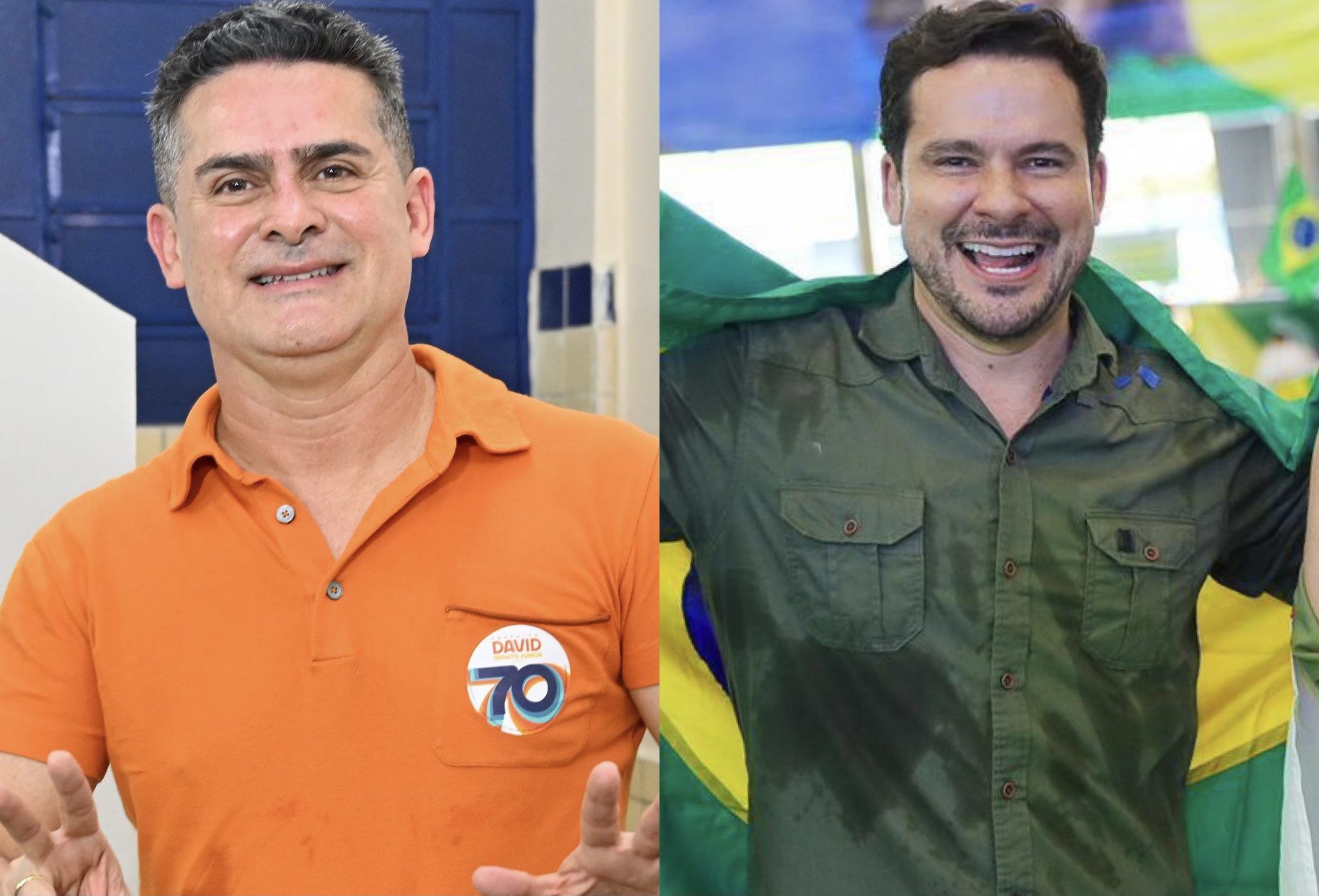 David Almeida e Alberto Neto vão se enfrentar no primeiro debate do 2º