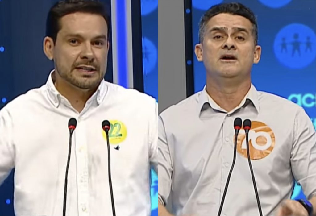 Em debate, David Almeida acusa Alberto Neto de montar "operações fakes" para criar vídeos para internet