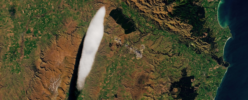 'Nuvem de estimação' sobrenatural é capturada pela NASA