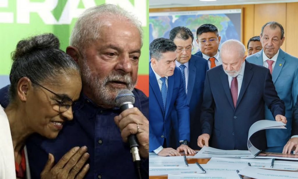 Lula garante a comitiva do Amazonas que BR-319 será asfaltada e diz que Marina Silva mudou de ideia sobre a rodovia