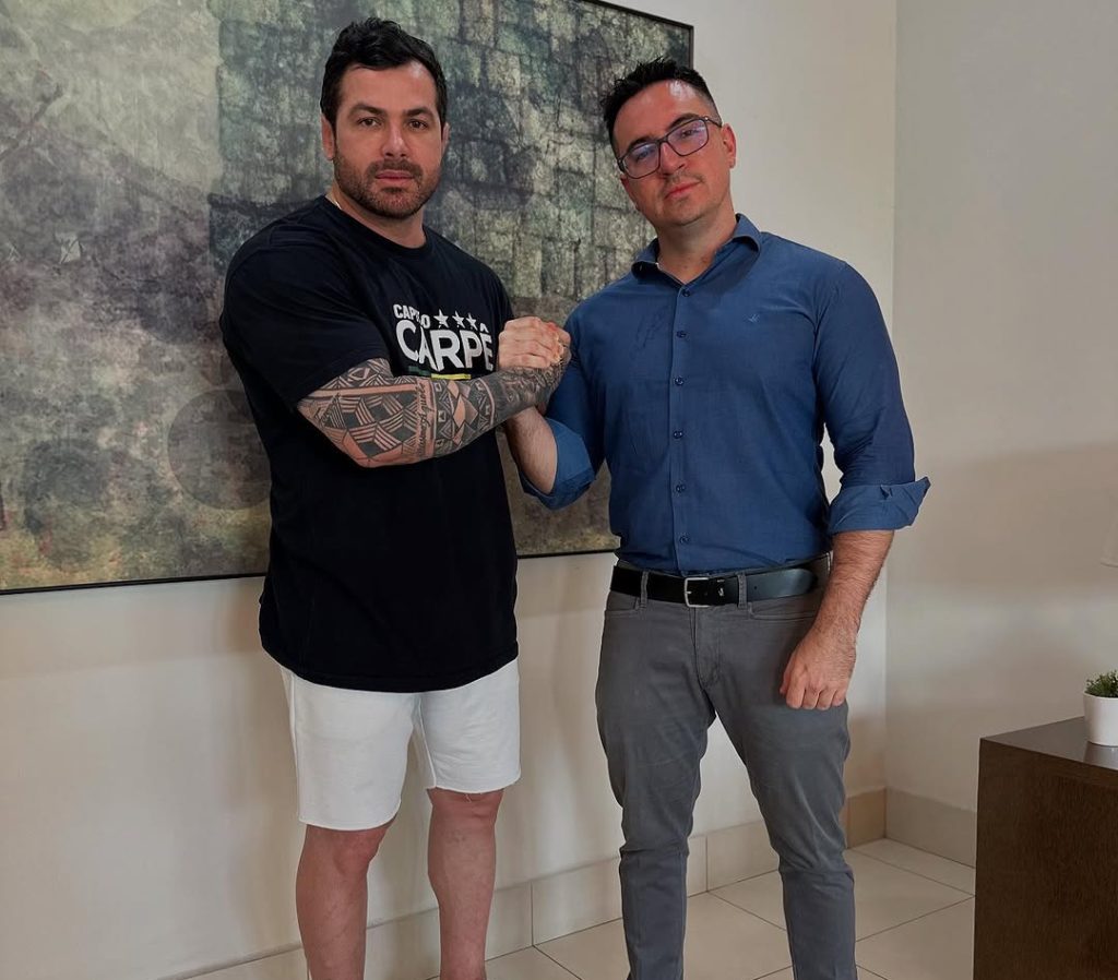 Capitão Carpê anuncia apoio à candidatura de Rodrigo Guedes para presidência da CMM