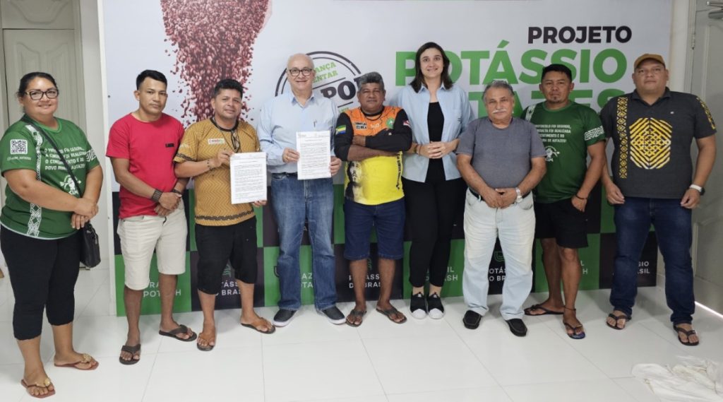 Potássio do Brasil assina acordo de colaboração com povo indígena Mura, de Autazes