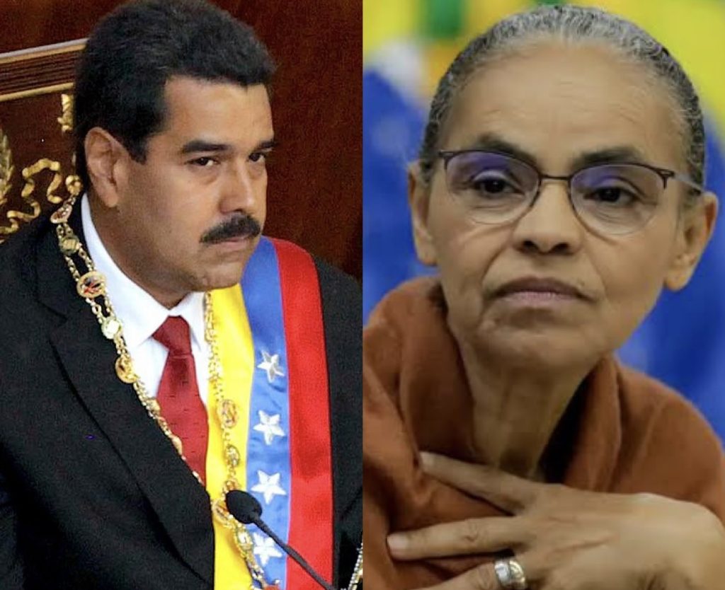 Marina Silva critica Maduro e ditadura na Venezuela: 'Democracia sempre'