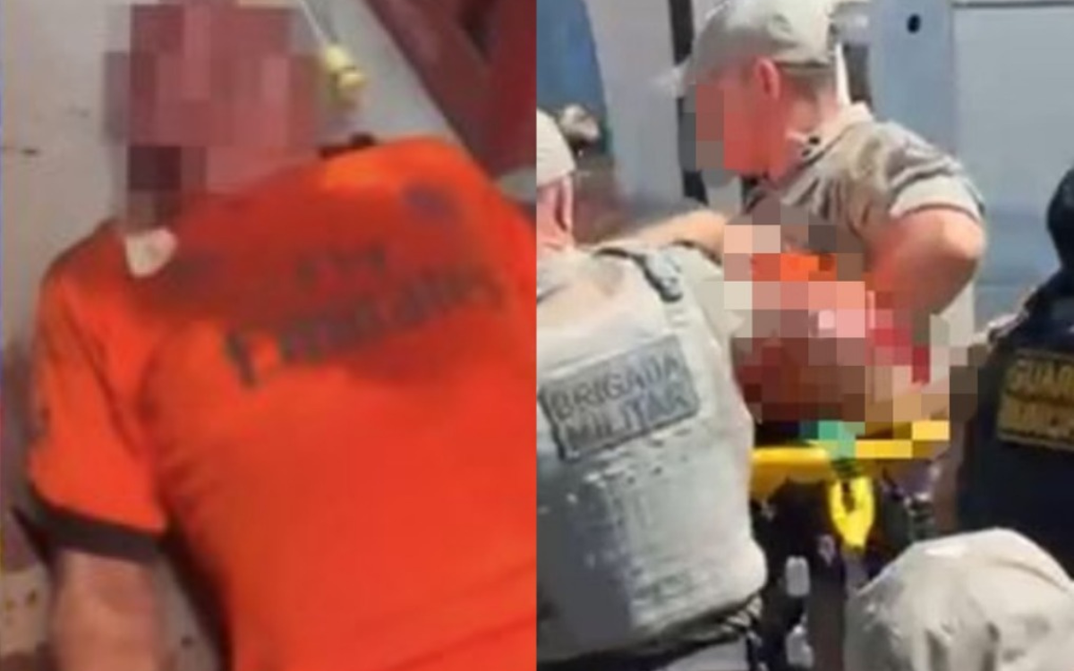 Linchamento de suspeito de abuso infantil em Tramandaí