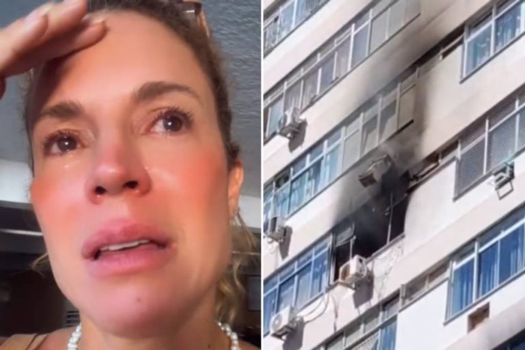 Apartamento de Maíra Charken pega fogo no Rio e atriz lamenta: 'Quase inacreditável'