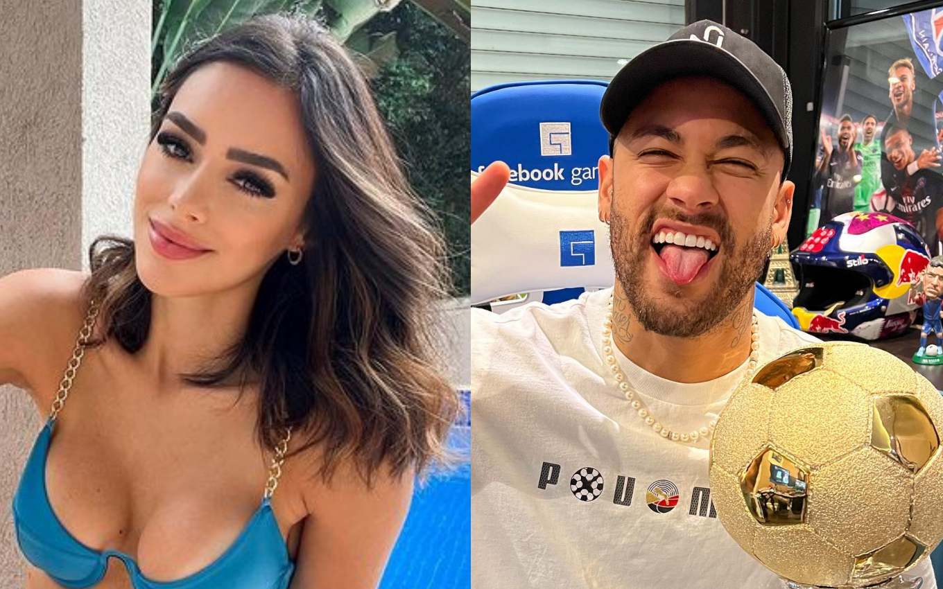 Bianca Biancardi recebe vídeo de Neymar