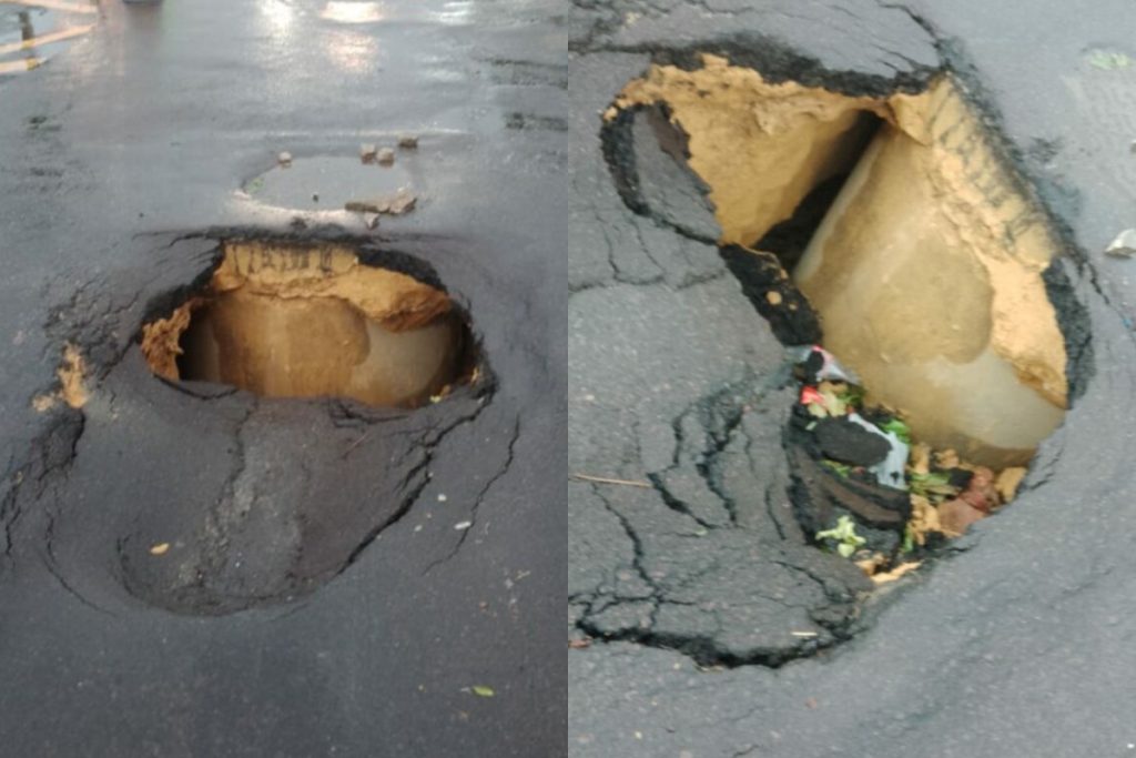 Notícias de Manaus: Buracos afetam avenidas e prejudicam trânsito