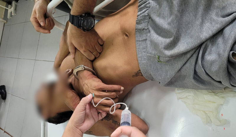 Preso foge da viatura em Manacapuru - Fuga Manacapuru
