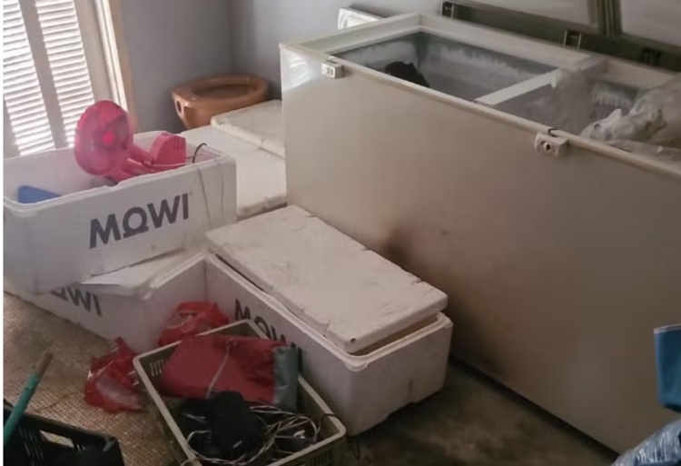 Homem encontrado esquartejado e carbonizado em freezer em Balneário Quintão