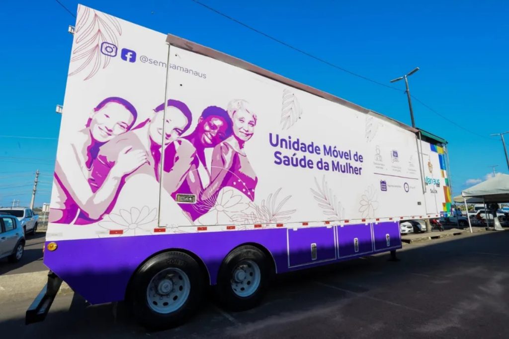 Unidades Móveis de Saúde da Mulher em Manaus atendem em novos endereços