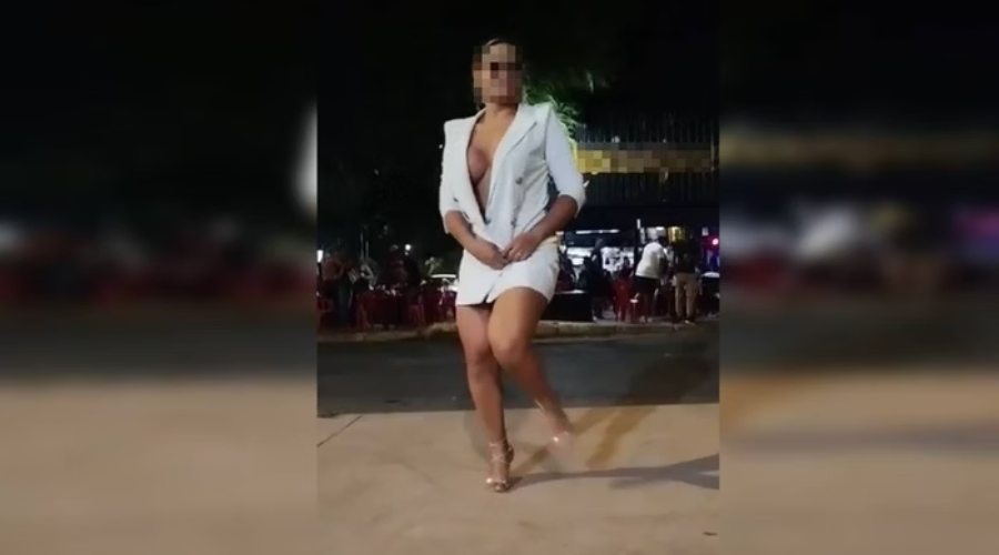 Veja vídeo: mulher 'peladona do blazer' é investigada ao dançar nua na frente de delegacia - peladona do blazer video