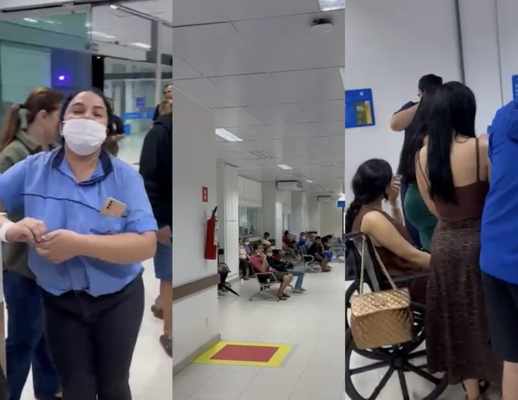 Vídeo: Pacientes denunciam atendimento precário em hospital da Hapvida em Manaus
