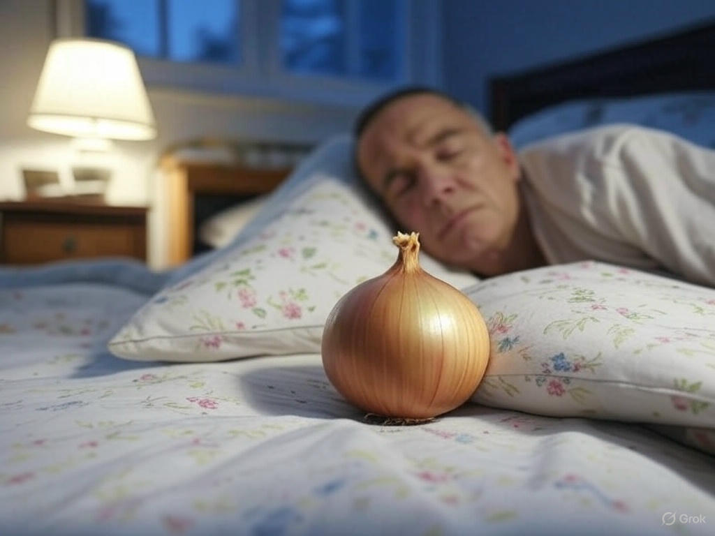 Dormir com cebola no pé