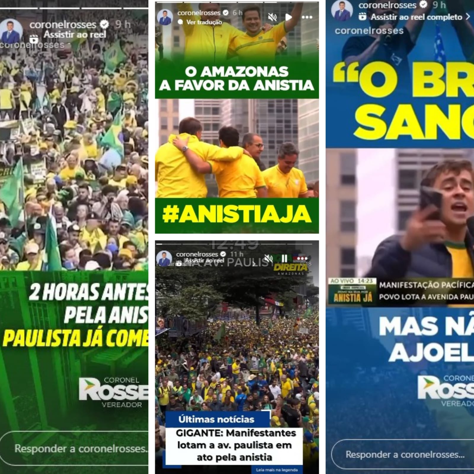 Postagens Coronel Rosses