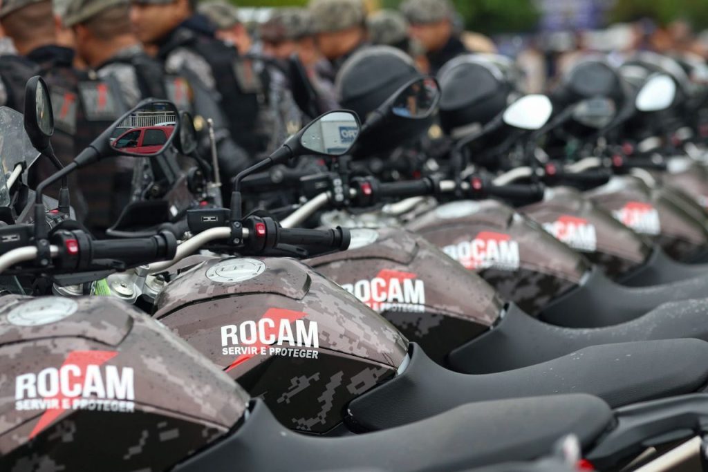 Governador Wilson Lima entrega frota de 100 motos e fortalece operações da Rocam no Amazonas