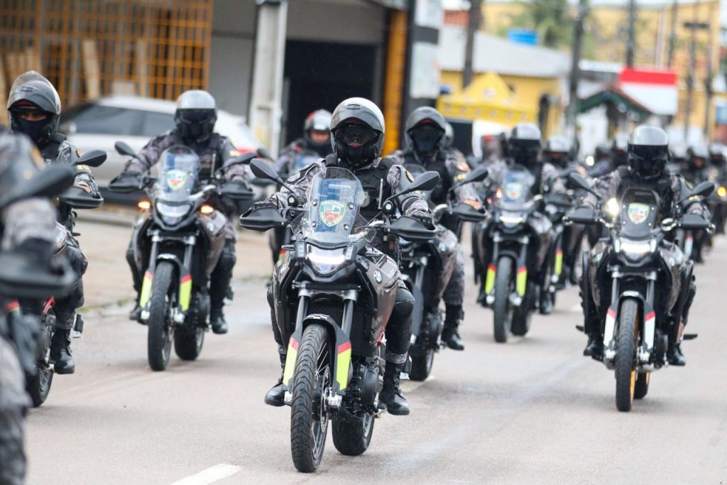 Governador Wilson Lima entrega frota de 100 motos e fortalece operações da Rocam no Amazonas