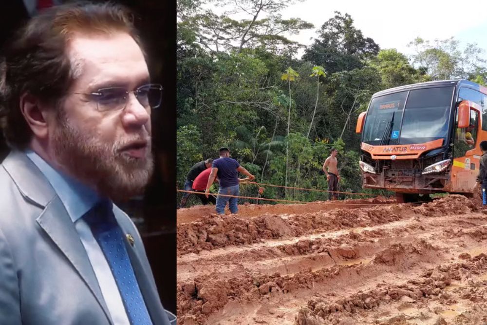 Senador Plínio Valério confronta Marina Silva e defende pavimentação da BR-319: “Essa estrada não é luxo. É necessidade”; veja vídeo