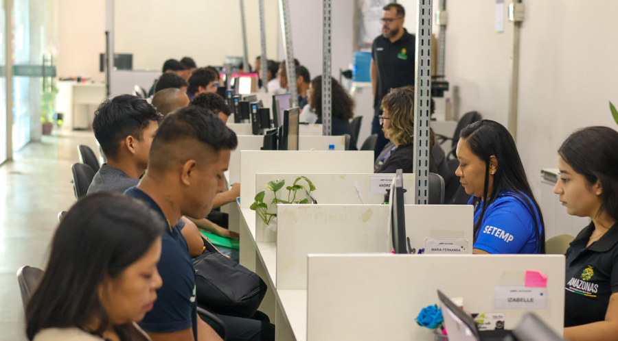 Agências do Sine Amazonas: Sine Amazonas divulga 364 vagas de emprego para esta quinta-feira