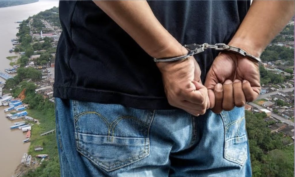 imagem da prisão de homem condenado por latrocínio