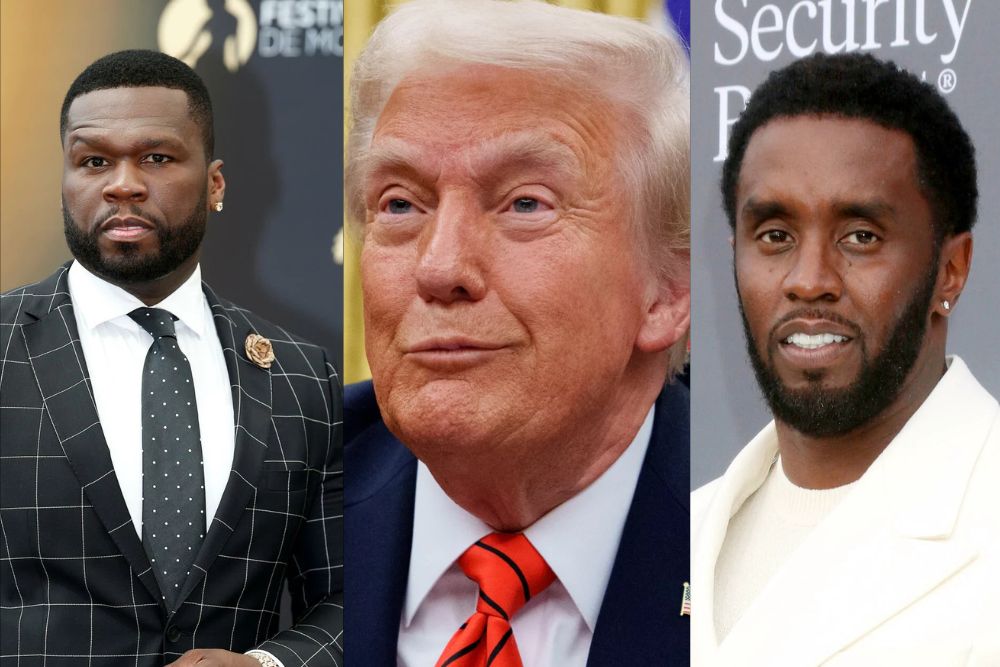 50 Cent reage a possível perdão de Trump a P. Diddy e diz que irá à Casa Branca falar sobre o caso