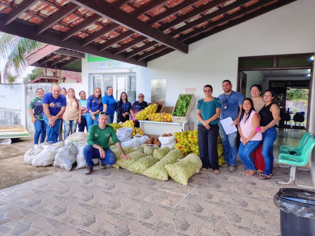 Agricultores de Presidente Figueiredo fornecem mais de 2 toneladas de alimentos ao Governo do Amazonas