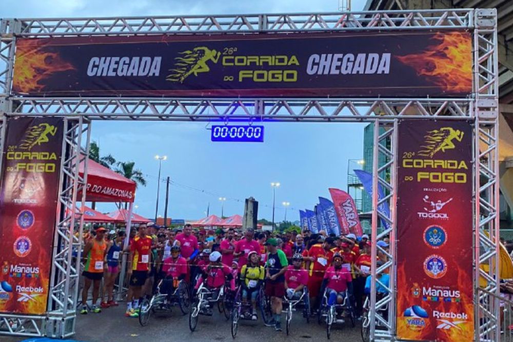 Bombeiros abrem inscrições para 28ª Corrida do Fogo em Manaus