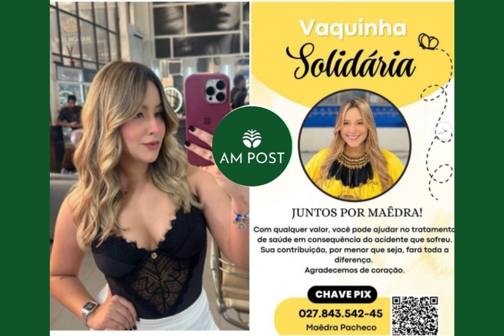 Família de jornalista de Manaus realiza vaquinha para custear tratamento após grave acidente