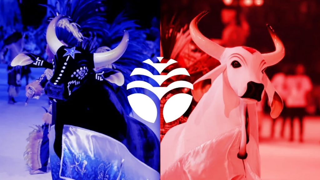 ranking dos títulos do festival de parintins entre o boi garantido e o boi caprichoso