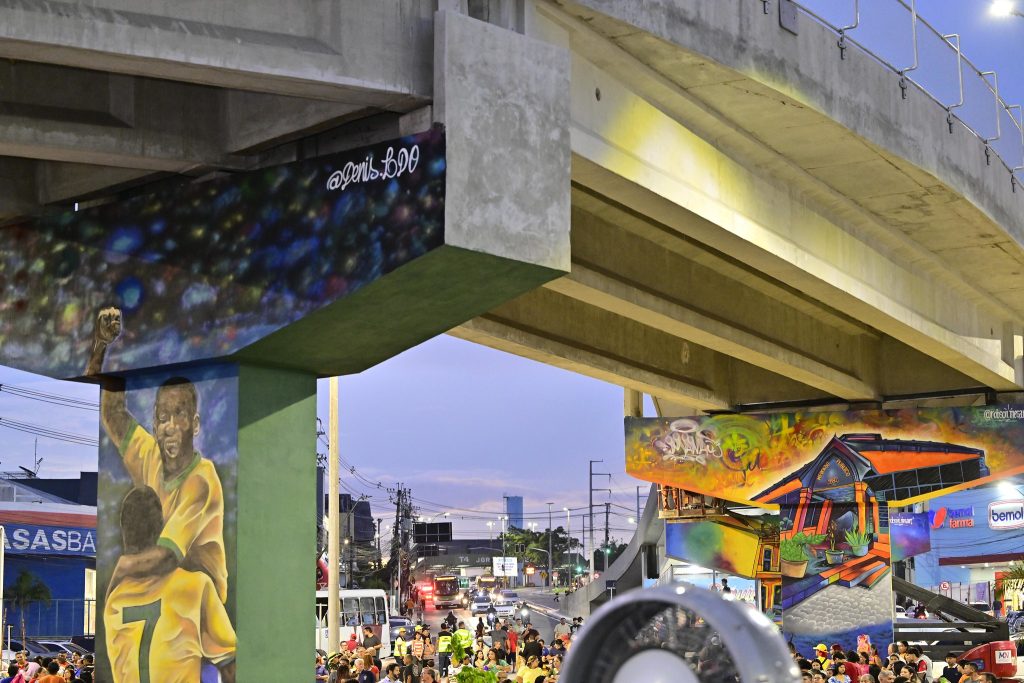 Pelé - Saiba como vai funcionar o Complexo Viário Rei Pelé que foi inaugurado em Manaus