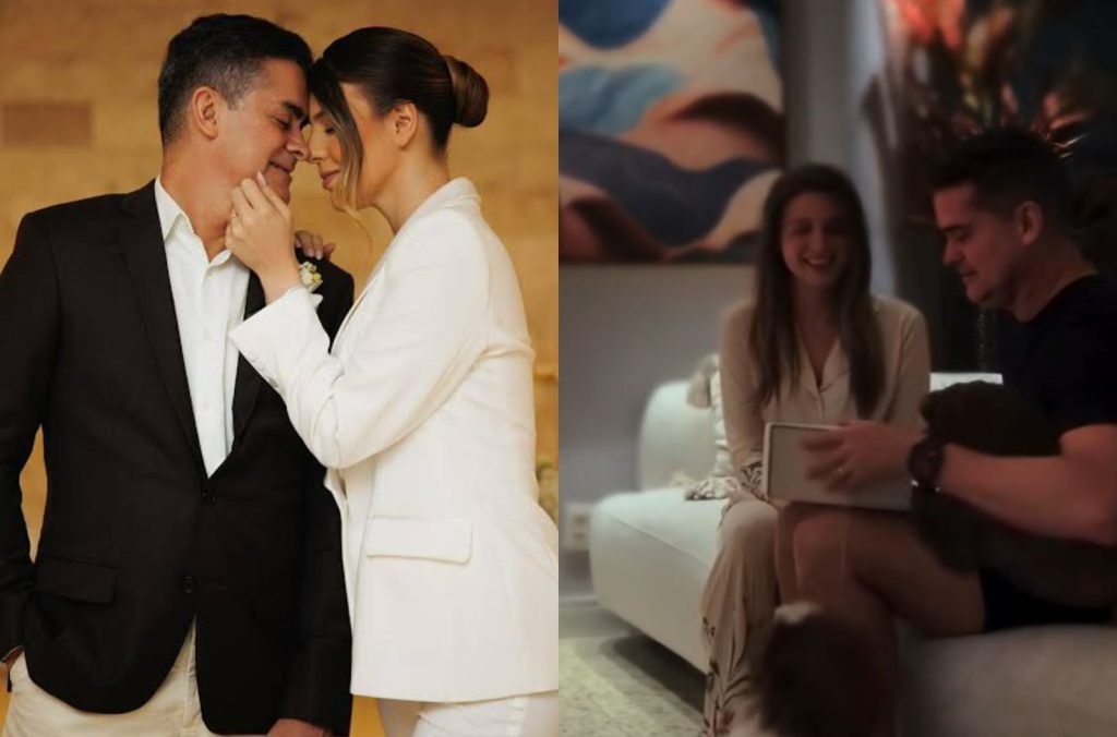 Vídeo: Prefeito de Manaus David Almeida e Izabelle Fontenelle celebram nova fase com anúncio de gravidez