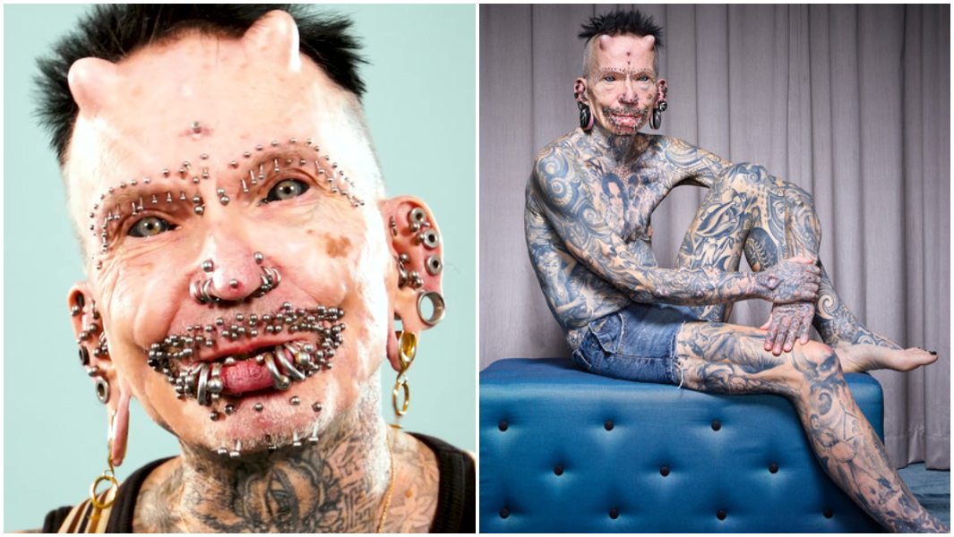 Rolf Buchholz: Conheça o homem com 516 modificações corporais