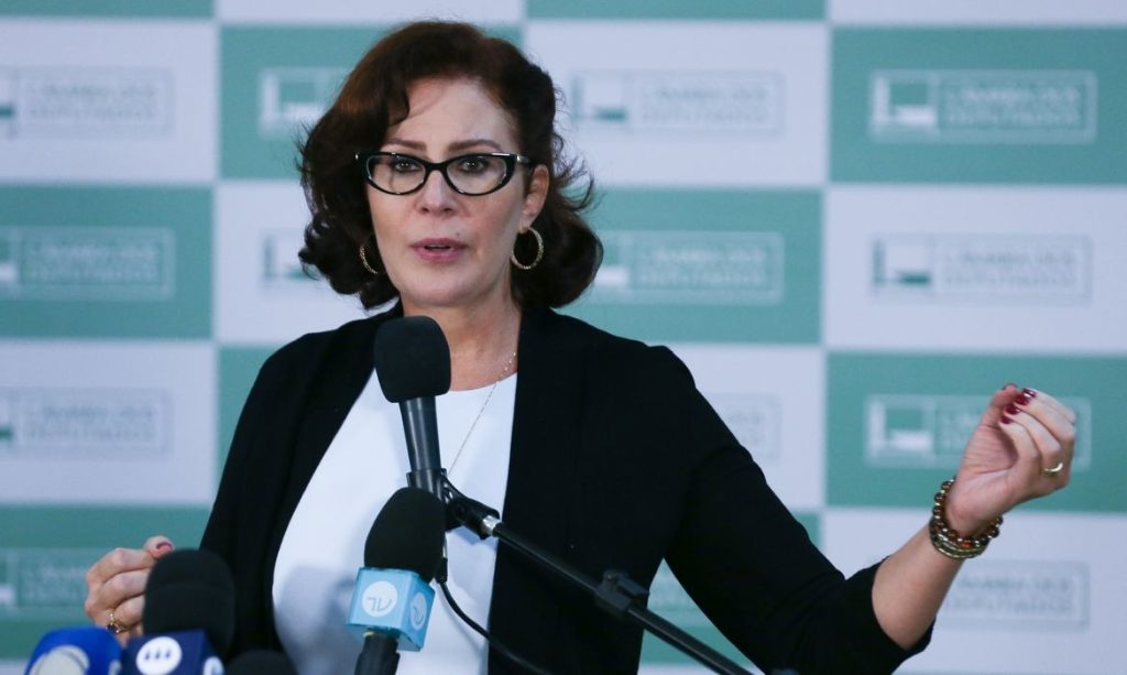 liberação redes sociais Carla Zambelli