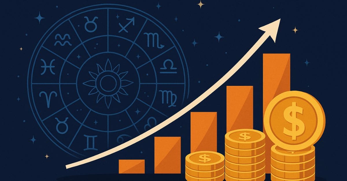 Veja a previsão dos signos que podem ganhar dinheiro em julho de 2025