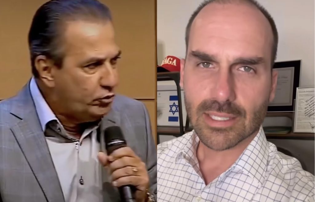 Eduardo Bolsonaro Silas Malafaia resposta babaca