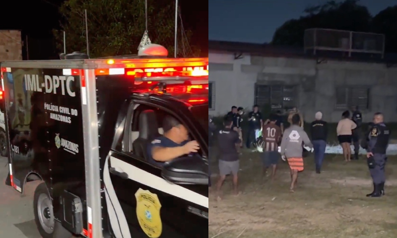 Homem é executado a tiros em campo próximo a igreja na zona leste de Manaus