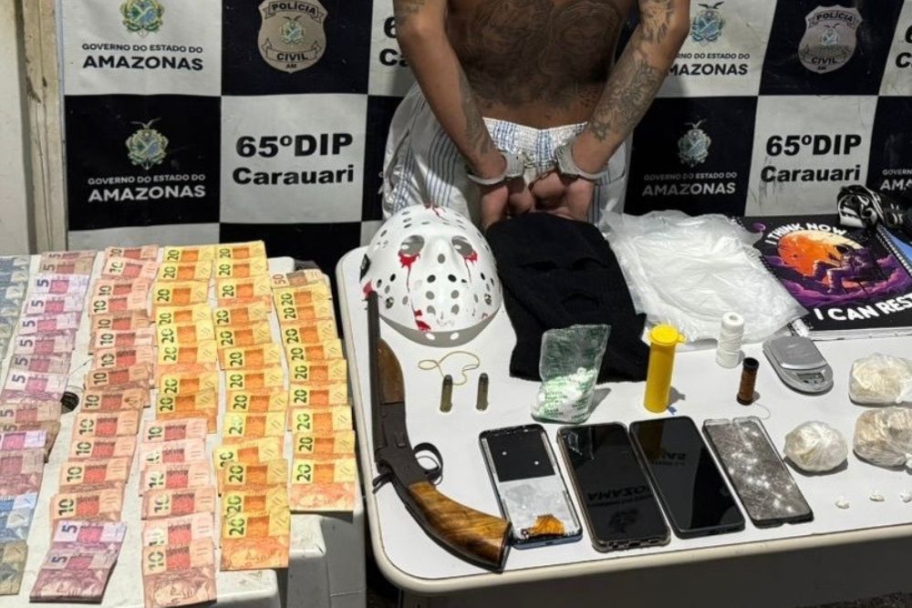 Homem é preso por cárcere privado, tráfico e crime ambiental no interior do AM