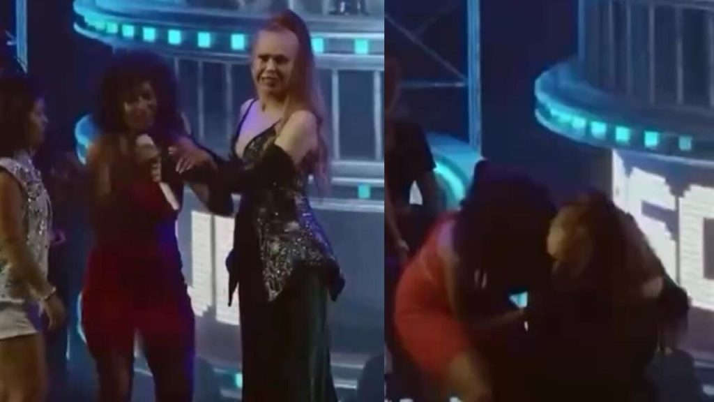 Joelma arranca microfone fã Silves