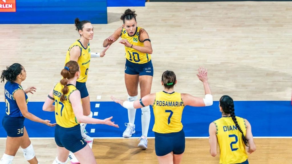 vitória Brasil Grécia Mundial Vôlei Feminino
