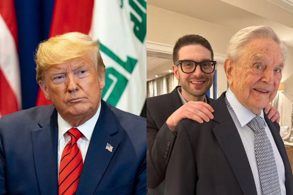 Trump ameaça aplicar lei anti-máfia contra George Soros e filho