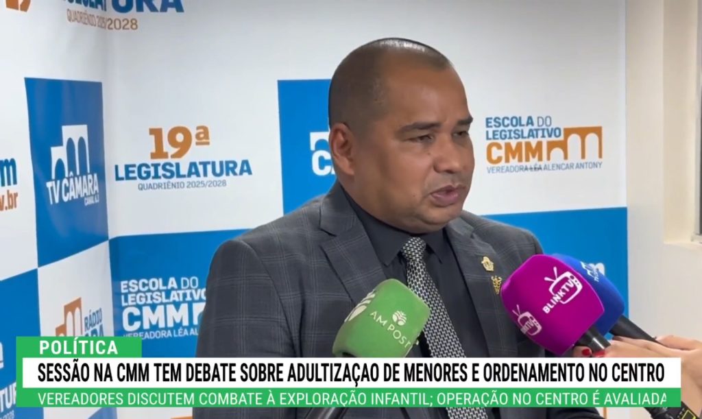 Sérgio Baré ordenamento Centro Manaus ambulantes